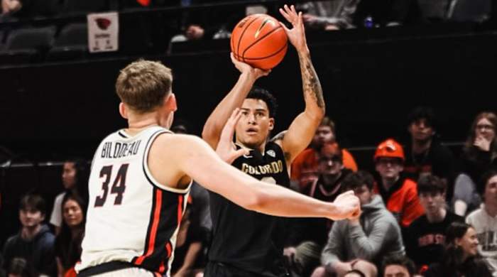 KJ Simpson jumper over Oregon State